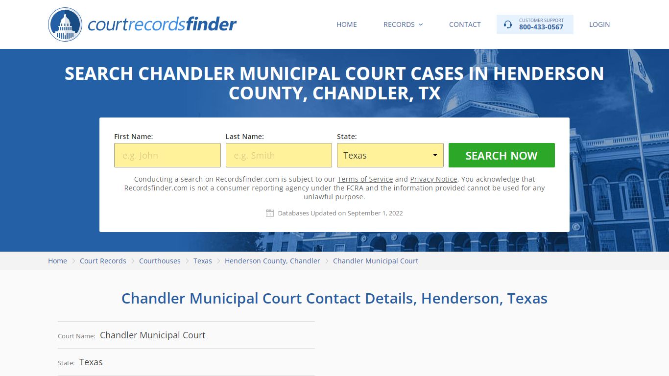 Chandler Municipal Court Case Search - RecordsFinder