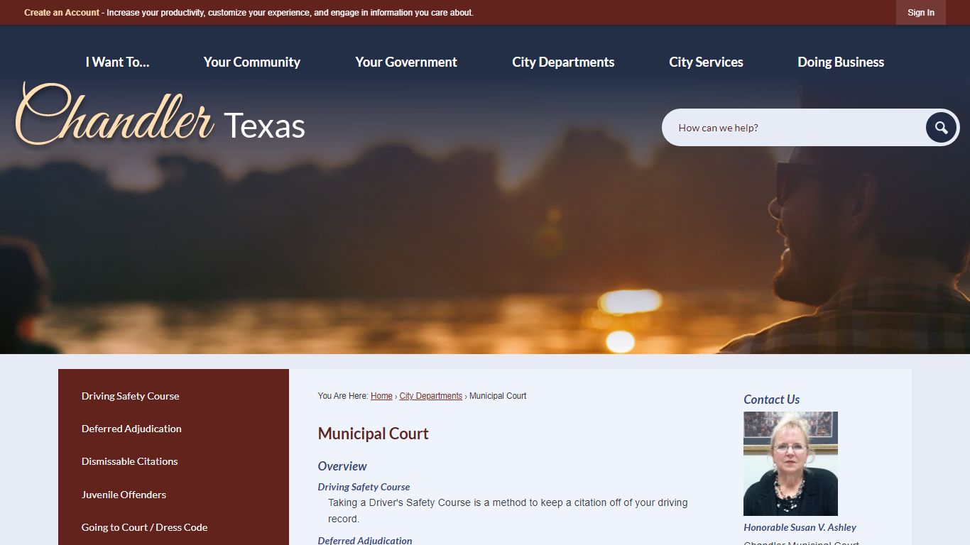 Municipal Court | Chandler, TX - Official Website